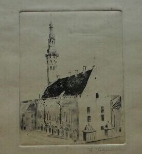 "Tallinna raekoda" Jürgenson Friedrich