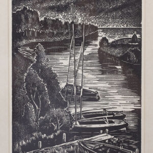 Kangilaski Juhan linoollõige "oiu" 1972