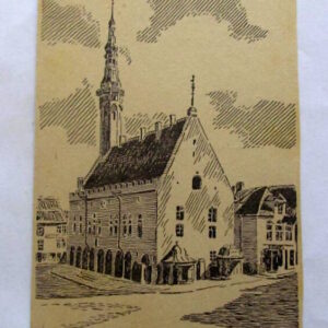 Eesti vaatekaardid Reval Rathaus