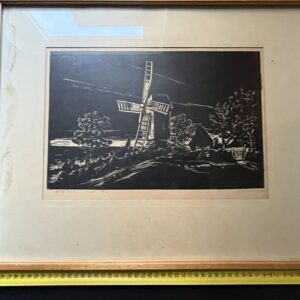 Aleksander Mildeberg Atla tuulik linool 34/50 1966