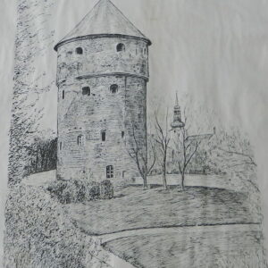"Bastionitorn Kiek in de Kök" (mapist "Alt-Reval") Jürgenson Friedrich