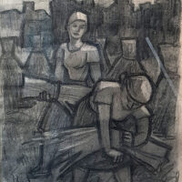 Ardo Sivadi (1900-1966) Naised põllul (1930/40ndad) - Image 3