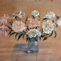 Karro August (s. 1888- ) Lilled vaasis - Image 3