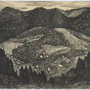 Arrak Jüri Ritshka küla. 1965 Graphic