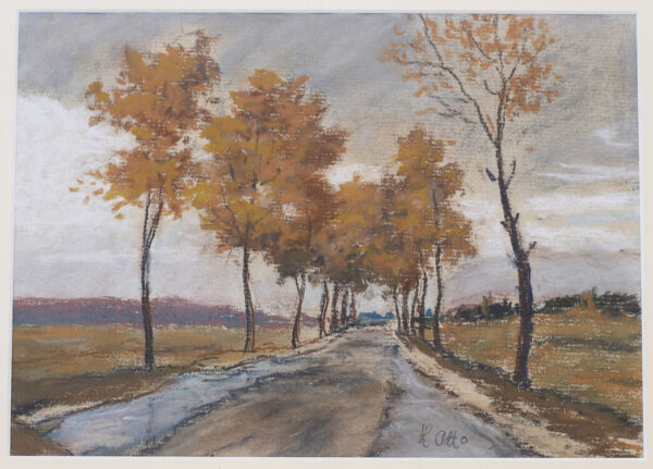Otto Heino, pastell