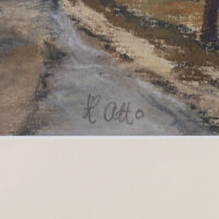 Otto Heino, pastell - Image 3