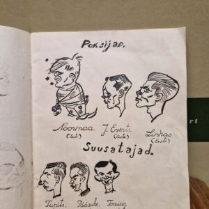 Pirk Varmo Eesti ja Läti sportlaste karikatuurid 2