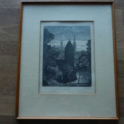 Kollom Ernst “Vana Tallinn -Viruvärav” 1955a