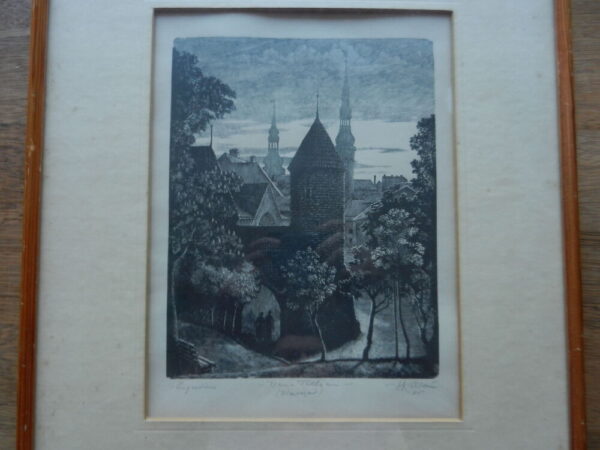 Kollom Ernst "Vana Tallinn -Viruvärav" 1955a