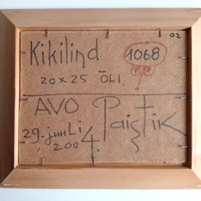 Paistik Avo õlimaal “Kikilind” 2004 a.