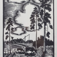 Laar Aleksander "Metsaäärne talu" 1953 - Image 2