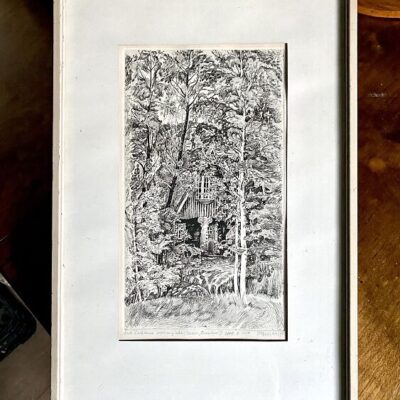 Paris Edith Ants Laikmaa suvemajake ofort III 1/150 1958/7