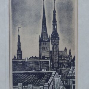 Kütt Alex TALLINNA TORNID söövitus 90/100 1969