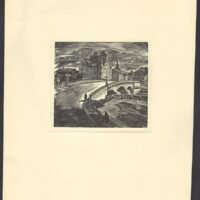 Hando Mugasto (1907-1937) "Tartu Vabadussild" 1935 - Image 3