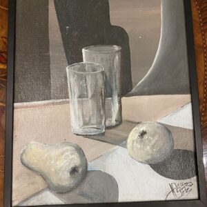 Pääro Alar natüürmort mustaga 2003