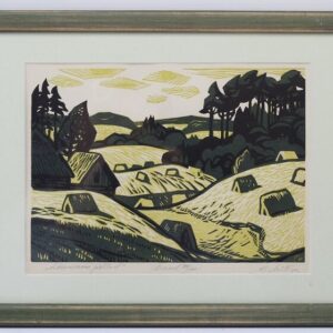 Mitt Hugo linool II 65/100 "lõikuskuu põllud" 1970