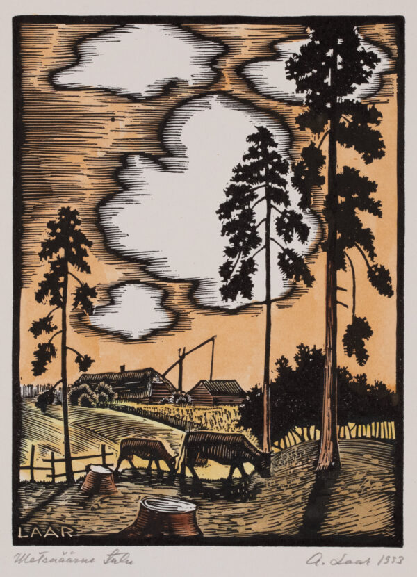 Laar Aleksander "Metsaäärne talu" 1953