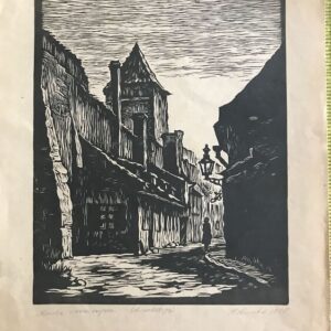 Laretei Heldur linool "Kõndis üksik kujuke" 1955.aastast