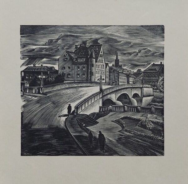 Hando Mugasto (1907-1937) "Tartu Vabadussild" 1935