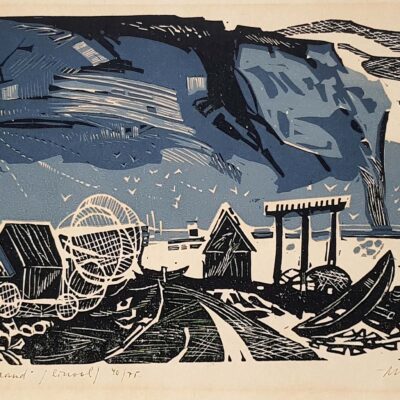 Kütt Alex Toila rand 1966, linool
