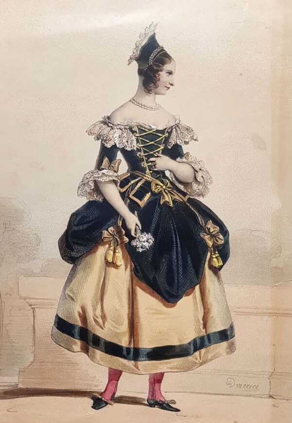 Achile Deveria - Costumes Historiques de Ville ou de Théâtre