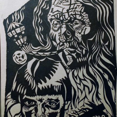 E. Wiiralt Viiralt 1898-1954.a. “Vanamees ja poiss” 1920