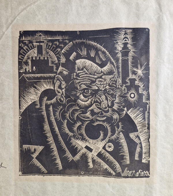 Eduard Wiiralt, linoollõige "vanamees" 1920