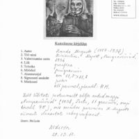 Mugasto Hando “Kirikuline” 1936 - Image 4