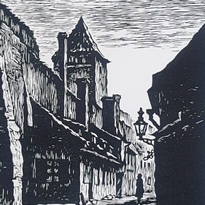 Laretei Heldur linool “Kõndis üksik kujuke” 1955.aastast