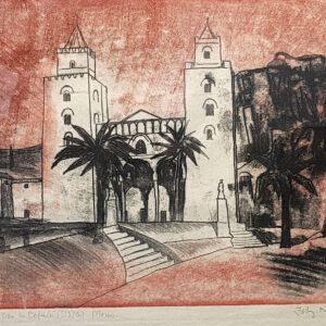 Johann Naha Cefalu katedraal (Sitsiilia). 1971