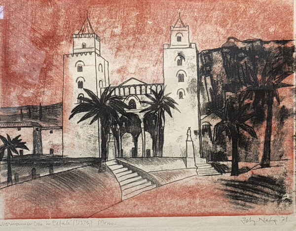 Johann Naha Cefalu katedraal (Sitsiilia). 1971