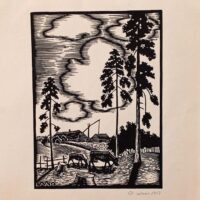 Laar Aleksander "Metsaäärne talu" 1953 - Image 5