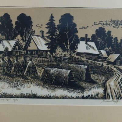 Lepp Esko “Leivavili” 1973.a. Graafika