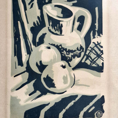 Laarman Märt 1896–1979 Natüürmort õuntega. 1959