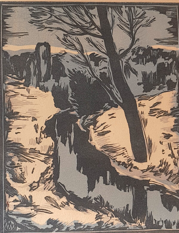 Märt Laarman  Oja linoollõige 1962.a