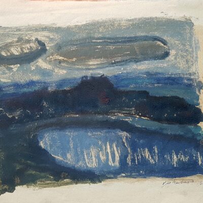 Ohakas Valdur “Pühajärve maastik” 1958