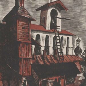 Mugasto Hando "Petseri kloostri kellatorn" 1937.a.
