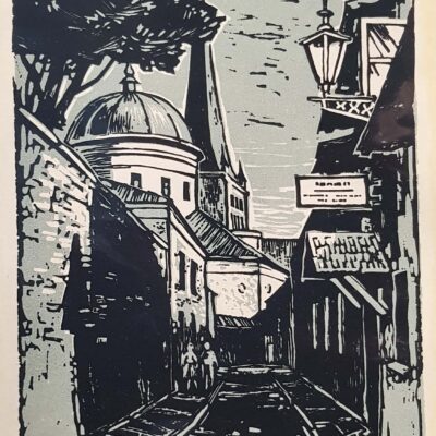 Kulles Toivo “Müürivahe tänav” 1970a. orig.