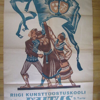 EW AEGNE, RIIGI KUNSTTÖÖSTUSKOOLI ÕPILASTE TÖÖDE NÄITUS