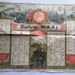RAHVA HÄÄL seinakalender 1948.