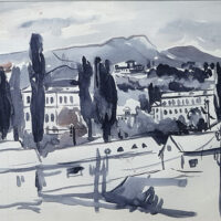 Mitt Hugo akvarell - Image 3