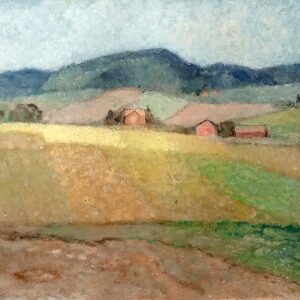 ANTS MURAKIN, (ESTLAND, 1892-1975). Gårdlandskab
