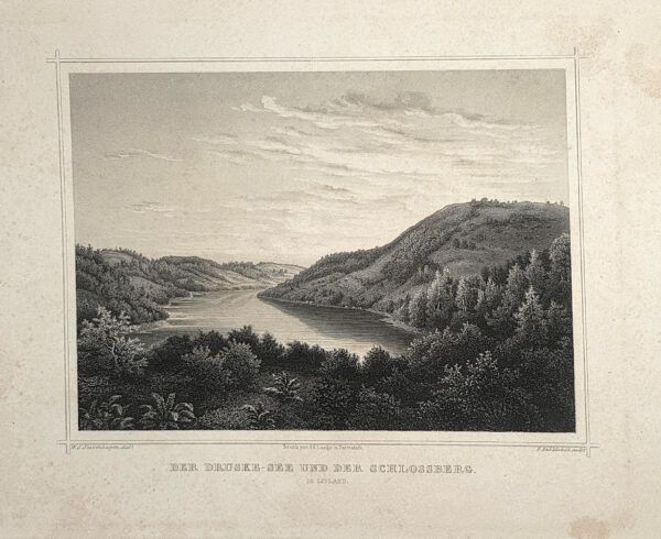 Wilhelm Siegfried Stavenhageni Baltisaksa graafika 1866.