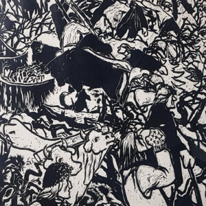 Eerik Haamer "Linnuse rajamine", 1953