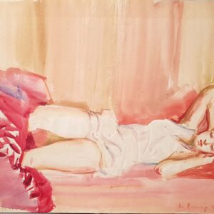 Erich Pehap 1949. Akvarell, paber. Ava 36,5x44,5. Signatuuriga.