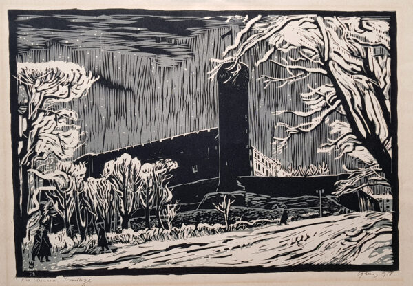 Evald Okas, linool "pikk hermann" 1958