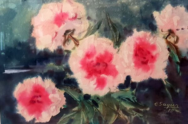 Evald Sagur: Aquarell auf Papier (1978)