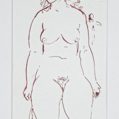 Evald Okas “Akt sõrmusega”