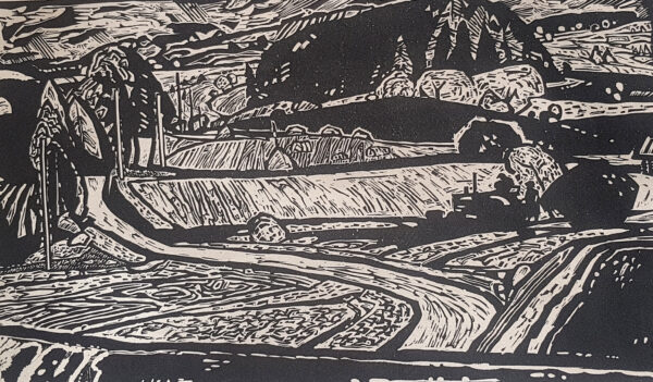 Ilmar Linnat (1914 - 1987) Neeruti maastik, 1963