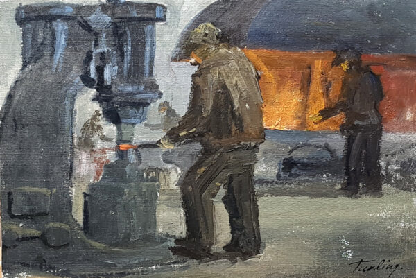 Jaan Tuuling, Sepikojas, 1958a.
